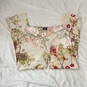 Vintage Roberta Scarpa Romantic Floral Pants